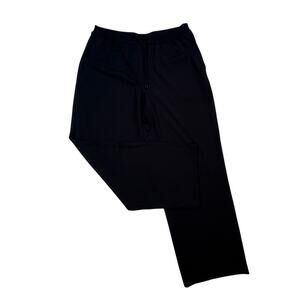 Lululemon Women Black Pull-On Travel Pants Rip Tag Relaxed Fit Possibly Medium